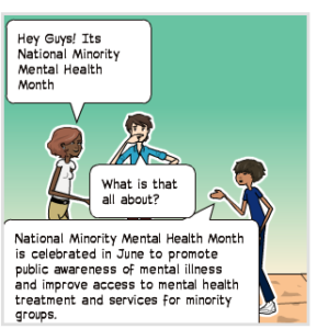 National Minority Mental Health Month