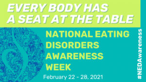 National Eating Disorder Awareness Week!