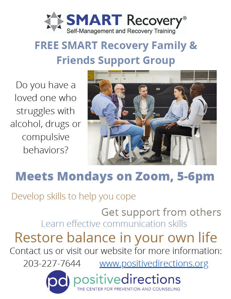 Supporting Recovery Program Sws Flyer.pdf Online SMART Recovery Family & Friends Support Group - CT Support Group