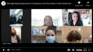 Strength-Based Approach to Substance Use Prevention, Youth Panel with Dr. Ijeoma Opara