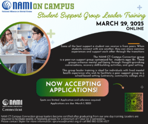 Join NAMI CT’s Group Leadership Trainings!