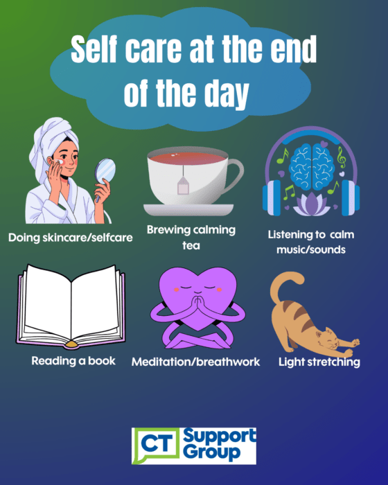 Self Care at the End of the Day