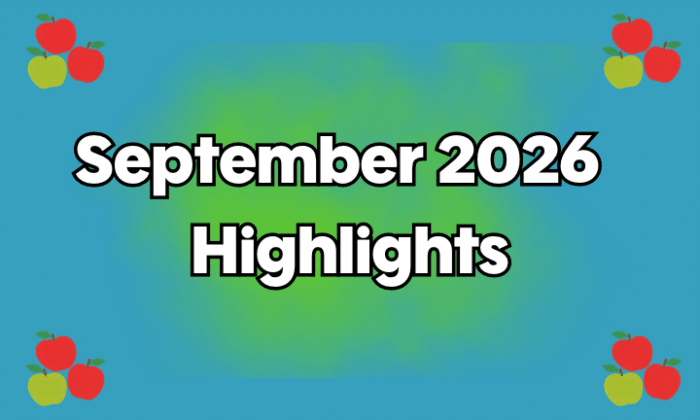 What’s New – September 2026